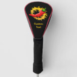Chili Pepper with Flame Golf Head Cover