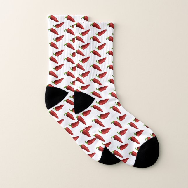 Chili peppers All-Over-Print Socks (Pair)