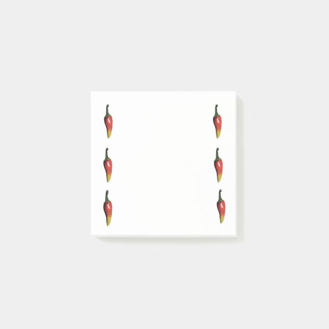 Chili Peppers  Art Post-it Notes (Front)