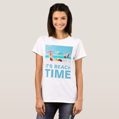 Chili Peppers Beach Time Funny custom T_Shirt