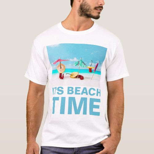 Chili Peppers Beach Time Funny customizable T_Shirt