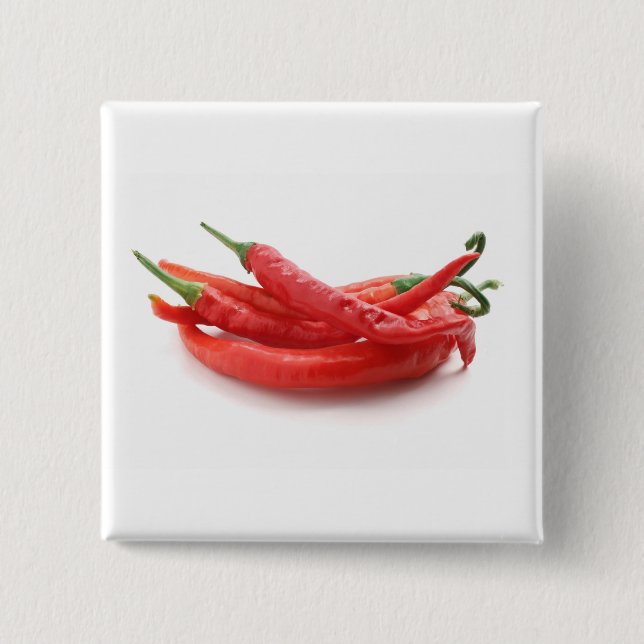 chili peppers button (Front)