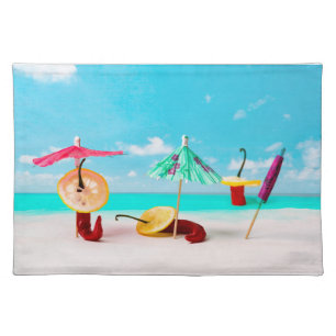Chili Peppers By The Sea Placemat