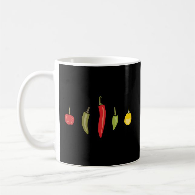 Chili Peppers Coffee Mug (Left)