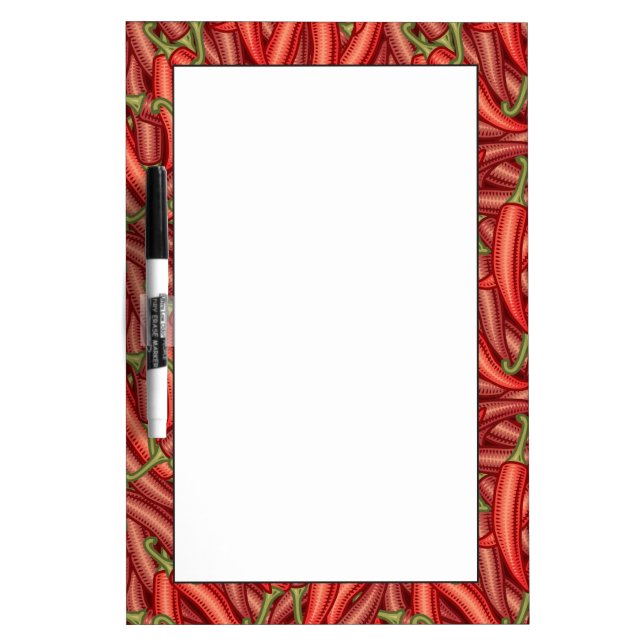 Chili Peppers Dry-Erase Board (Front)