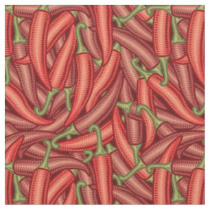 Chili Peppers Fabric