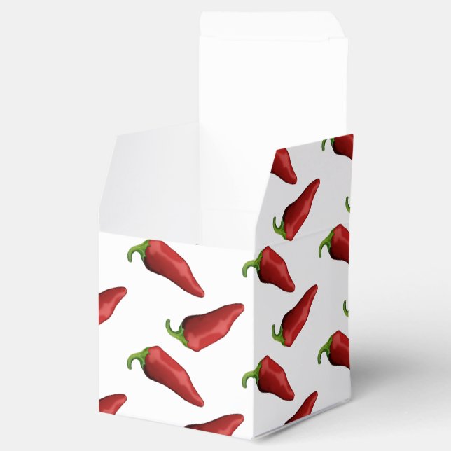 Chili peppers favor boxes (Opened)