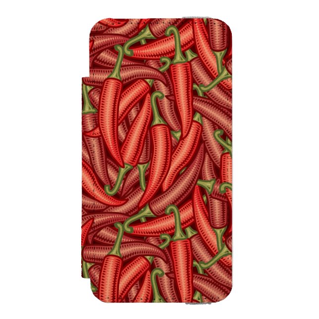 Chili Peppers Incipio iPhone Wallet Case (Folio Front)