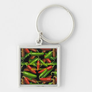 Chili Peppers Keychain