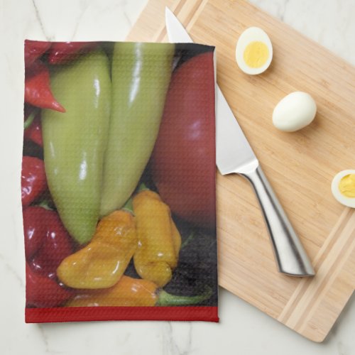 Chili Peppers Kitchen Towel