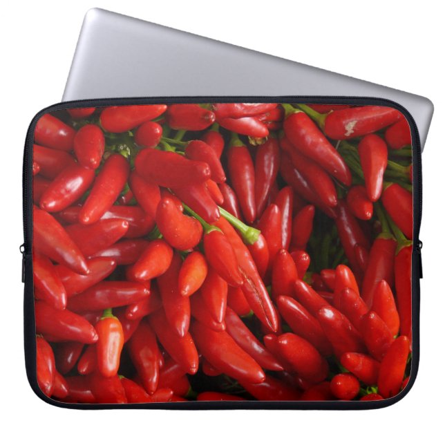 Chili Peppers Laptop Sleeve (Front)