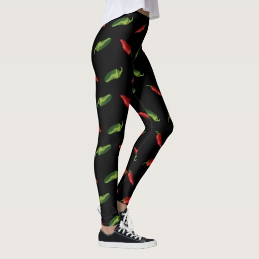 Chili peppers leggings Zazzle
