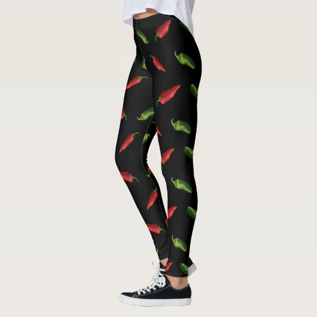 Chili peppers leggings Zazzle