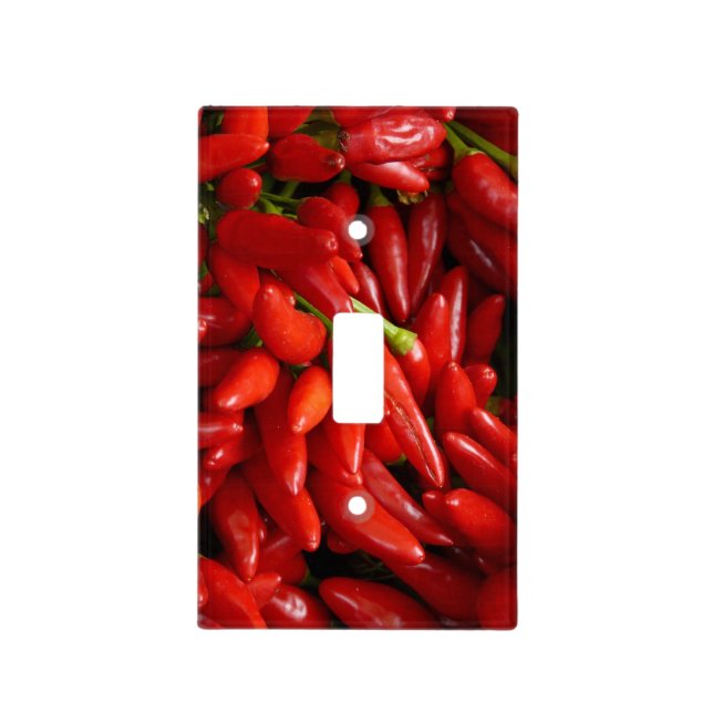 Chili Peppers Light Switch Cover (Front)