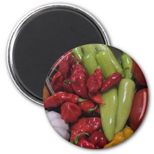 Chili Peppers Magnet