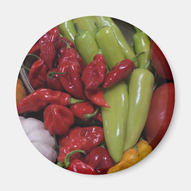 Chili Peppers Magnet (Front)