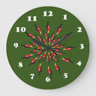 Chili Peppers Mandala Art