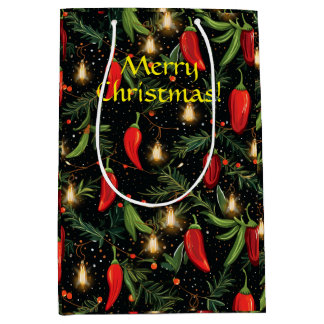 Chili Peppers Medium Gift Bag