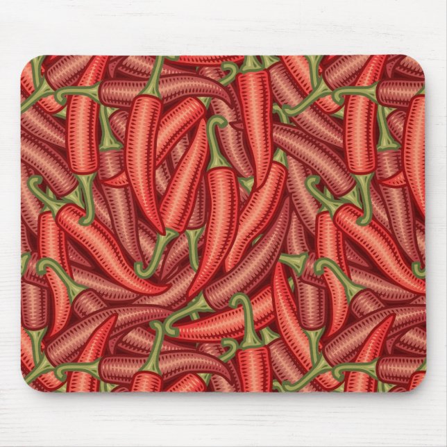 Chili Peppers Mouse Pad (Front)