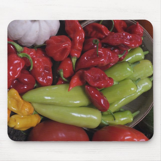 Chili Peppers Mouse Pad (Front)