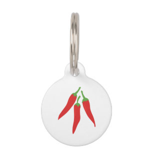 Chili Peppers Pet ID Tag