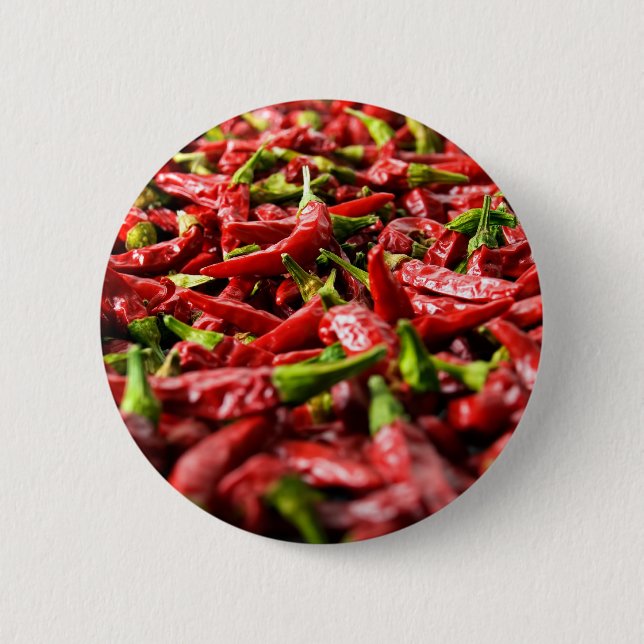 Chili Peppers Pinback Button (Front)