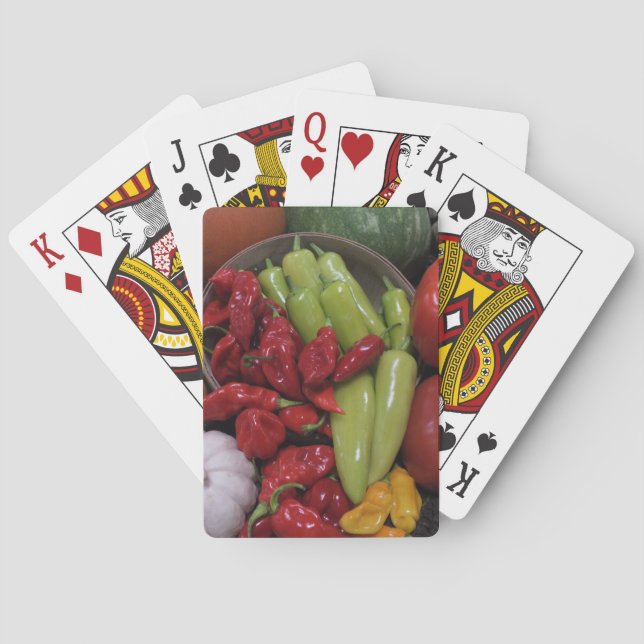 Chili Peppers Poker Cards (Back)
