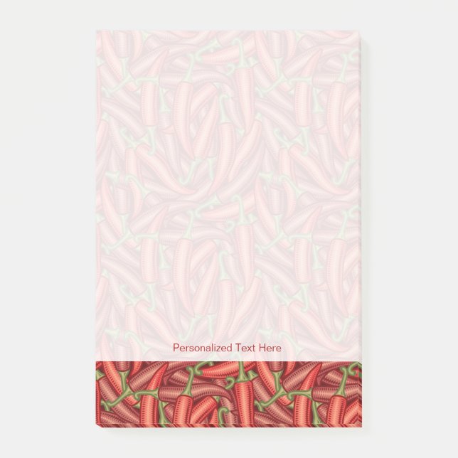 Chili Peppers Post-it Notes (Front)