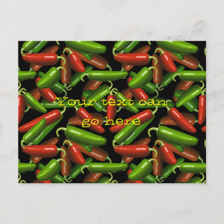 Chili Peppers Postcard