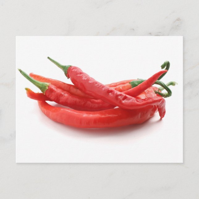 chili peppers postcard (Front)