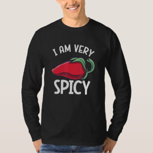 Chili Peppers Red Hot Spicy Pepper Eat Mexican Foo T-Shirt