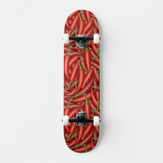 Chili Peppers Skateboard Deck (Front)