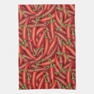 Chili Peppers Towel
