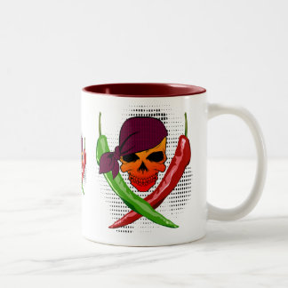 Chili Pirate $18.95 Two Toned Coffee Mug