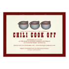 Chili Cook Off Invitations | Zazzle.com