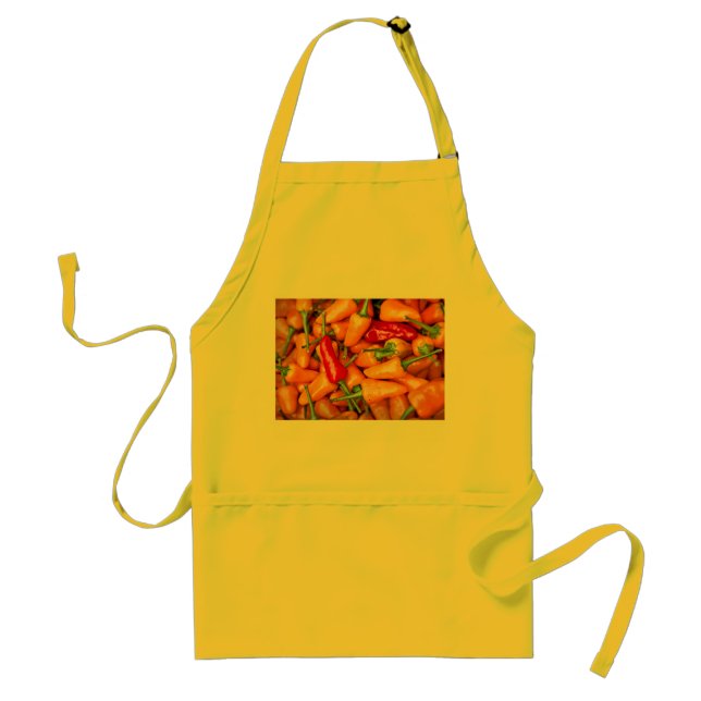 chili print standard Apron (Front)