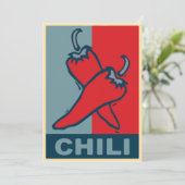 Chili Red and Blue (Standing Front)