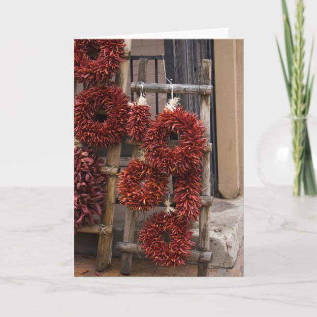 Chili Ristras Holiday Card (Front)