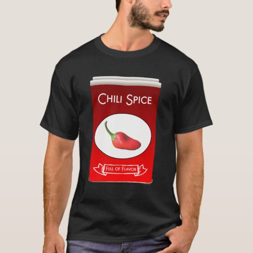 Chili Spice Tin Halloween T_Shirt