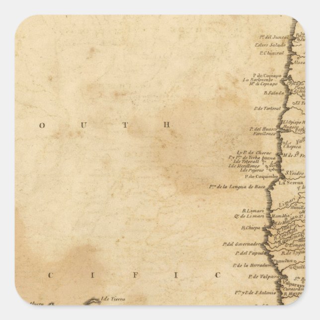 Chili Square Sticker (Front)