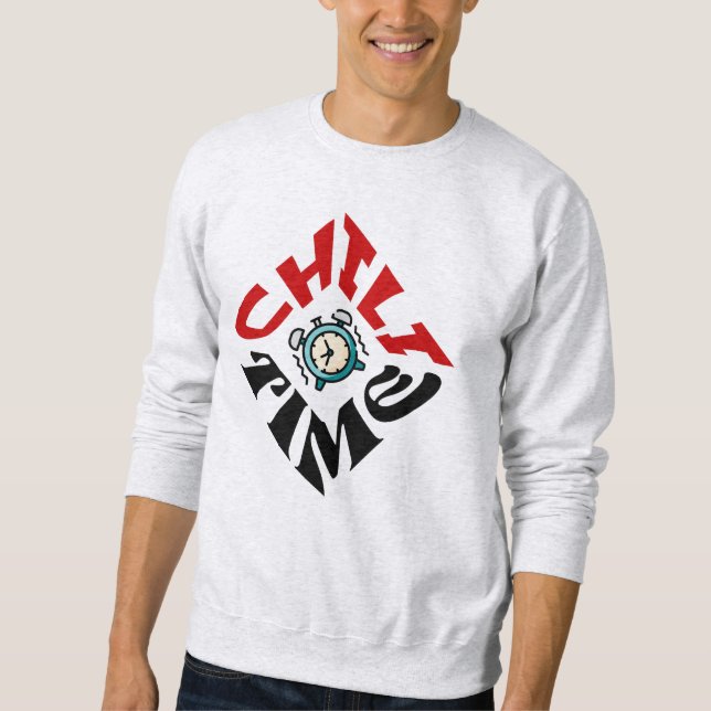 Chili Time Square Logo Sweatshirt (Front)