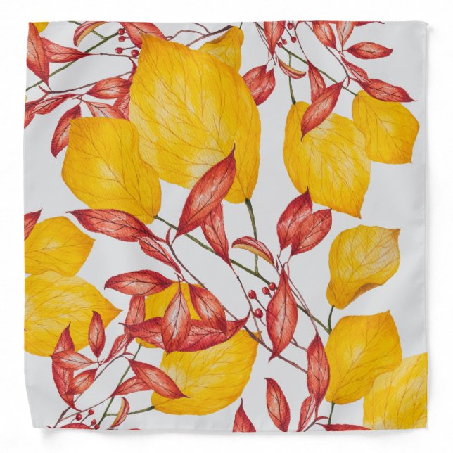 Chili & Turmeric on a Bandana (Front)