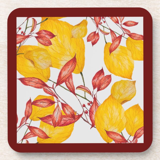 Chili & Turmeric on a Coaster Set of 6 (Front)