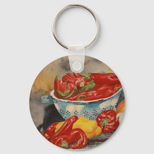 Chilies! Keychain (Front)