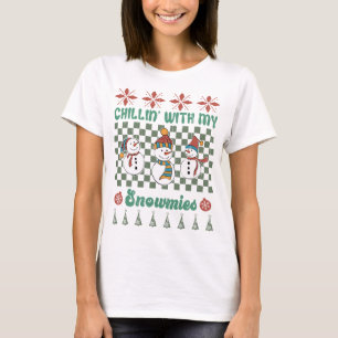 Chilin with my snowmies - Winter Wonderland T-Shirt