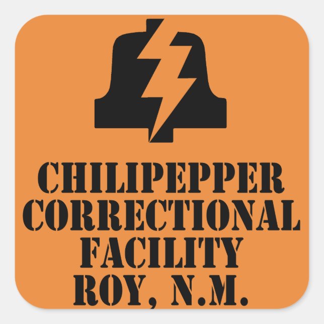 Chilipepper Correctional Facility Sticker (Front)