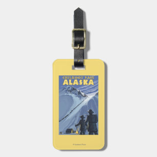Chilkoot Pass, Alaska Gold Miners Luggage Tag