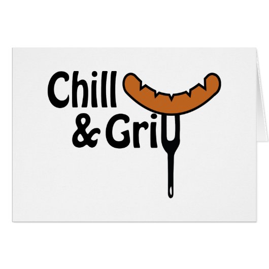 Chill and Grill Cards (Front Horizontal)