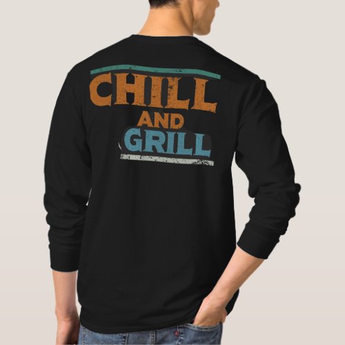  Chill and Grill T_Shirt