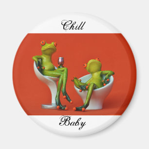 Chill baby magnet